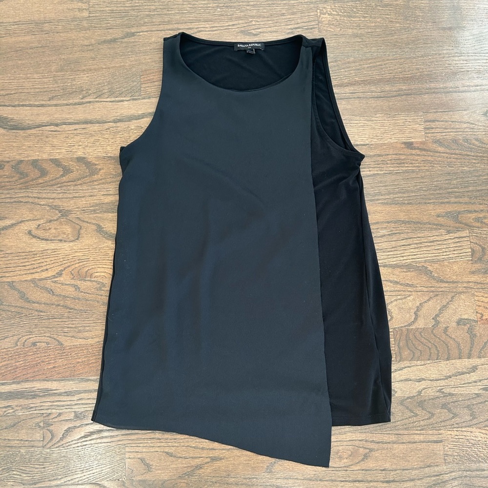 Black Sleeveless Blouse